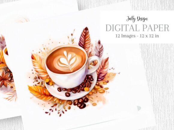 Boho Coffee Cup with Decorative Leaves: A Creative Toolkit