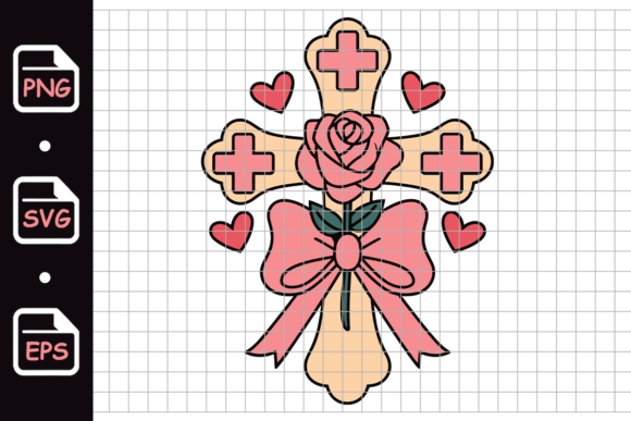 Decorative Cross with Rose and Hearts: A Designer’s Guide