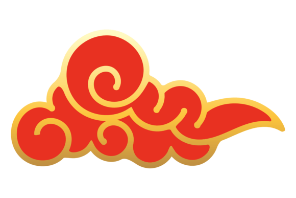 Luxury Golden Red Cloud: Elevate Your Decorative Fest
