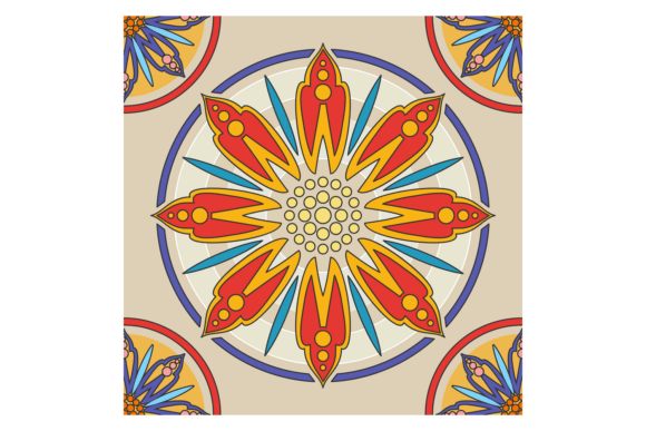 Timeless Patterns: Using Decorative Ceramic Tile Floral Ornament
