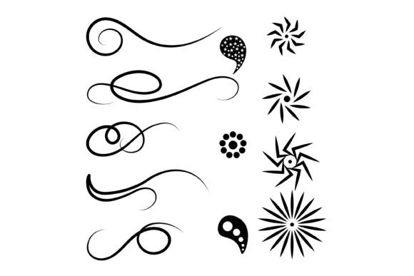 Unlocking Creative Potential with Decorative Swirls and Symbols