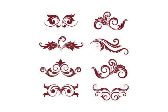 Unveiling Elegant Floral Decorative Elements in Ri