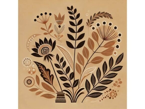 Warm Earth Tones: Styling Your Decorative Plant Design