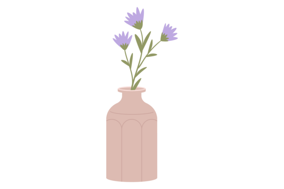 Wild Flowers in Ceramic Vase: A Decorative Touch for Authentic Design